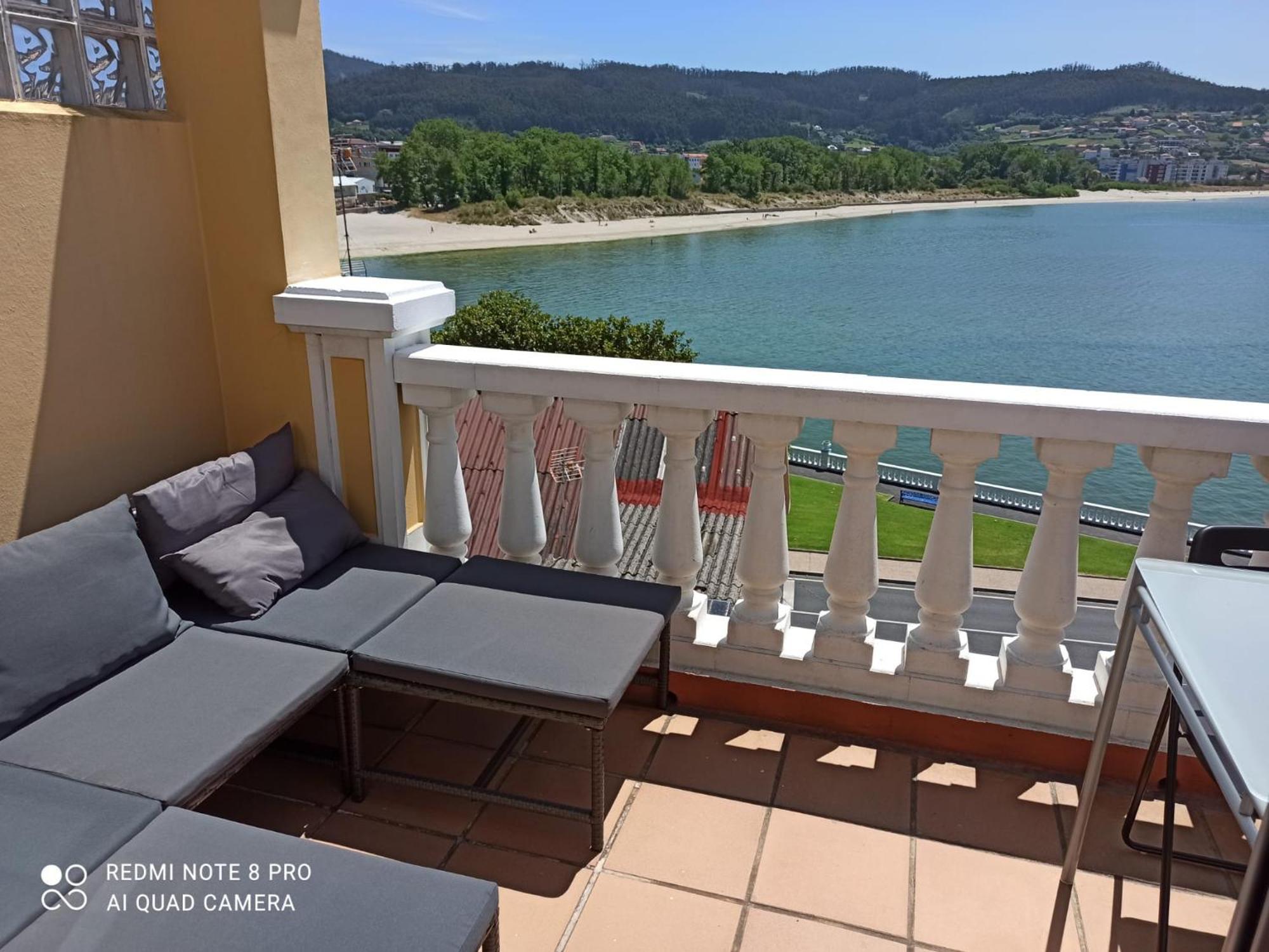 Casa Da Costa - Piso Con Galeria Y Terraza Con Vistas Al Mar Villa Cedeira Luaran gambar